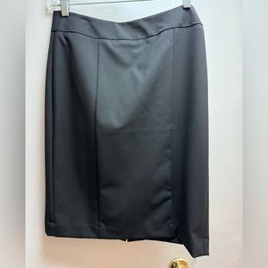 Black pencil skirt